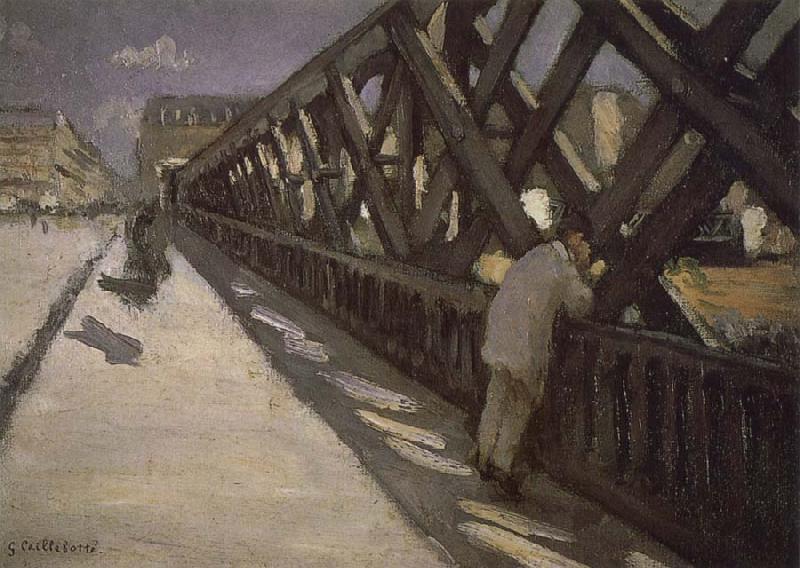 Gustave Caillebotte Study of pier Germany oil painting art